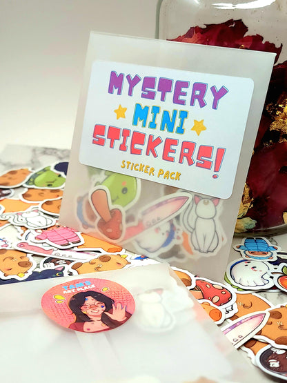 Mini Mystery 12 Count Sticker Pack