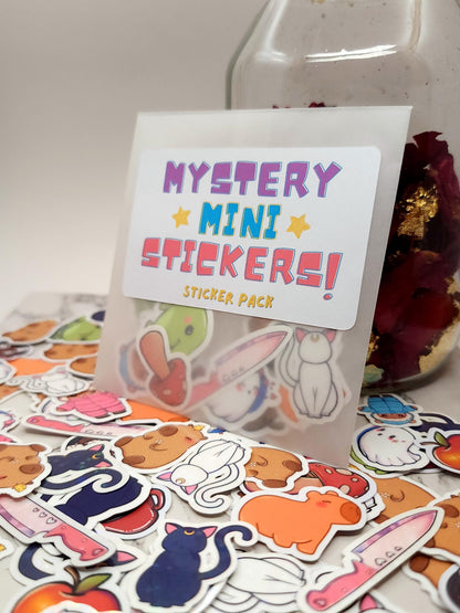 Mini Mystery 12 Count Sticker Pack