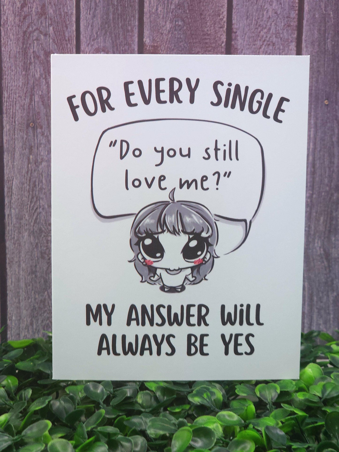 Do You Still Love Me Card