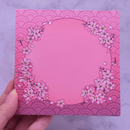 Pink Sakura Cherry Blossom Notepad