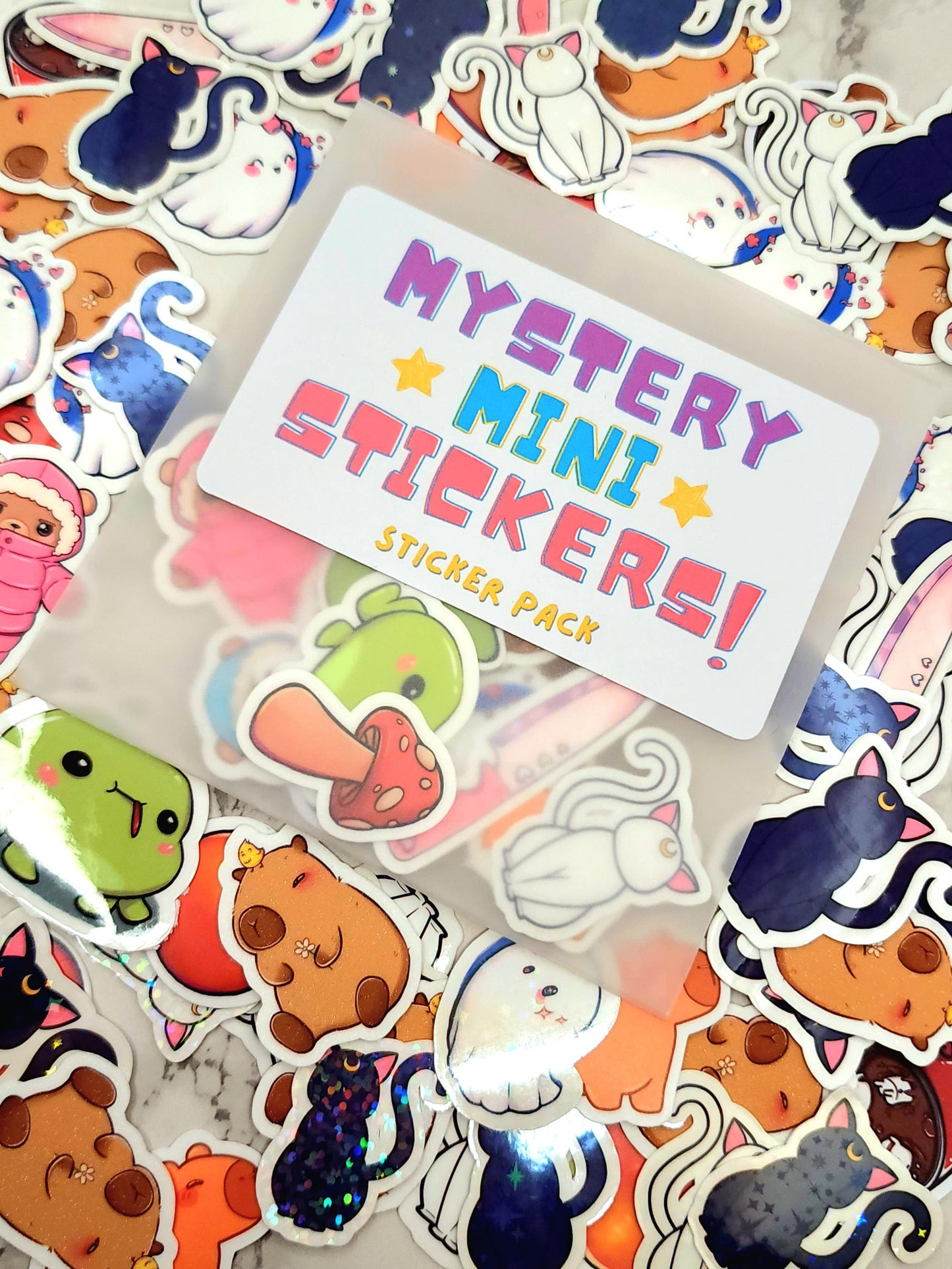 Mini Mystery 12 Count Sticker Pack
