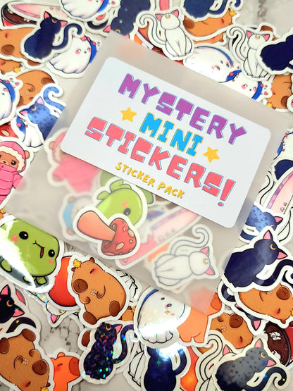 Mini Mystery 12 Count Sticker Pack