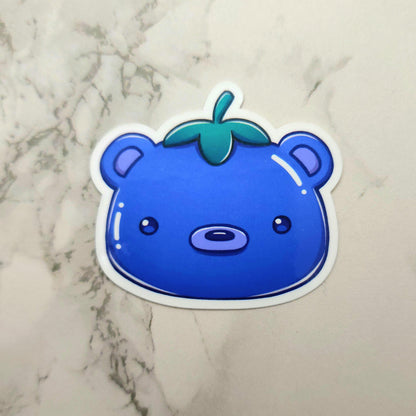 Blueberry Bear Vinyl Sticker