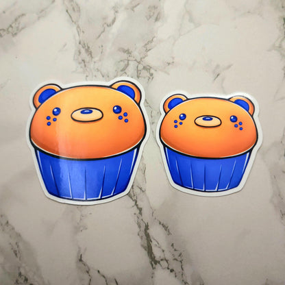 BlueBeary Muffin Vinyl Sticker